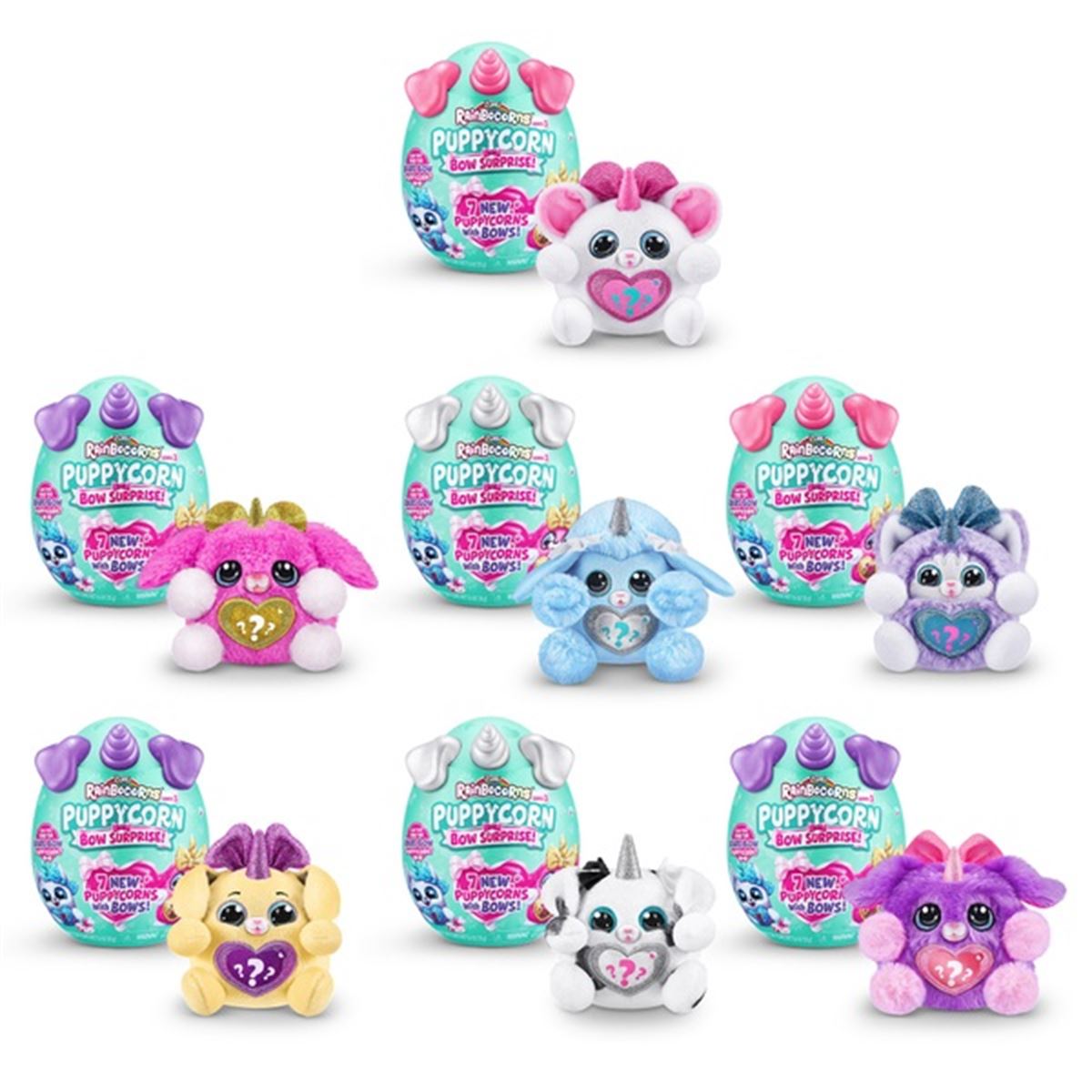ZURU RAİNBOCORNS PUPPYCORN PAR23000 BOW SÜRPRİSE 17 CM 3+ 1