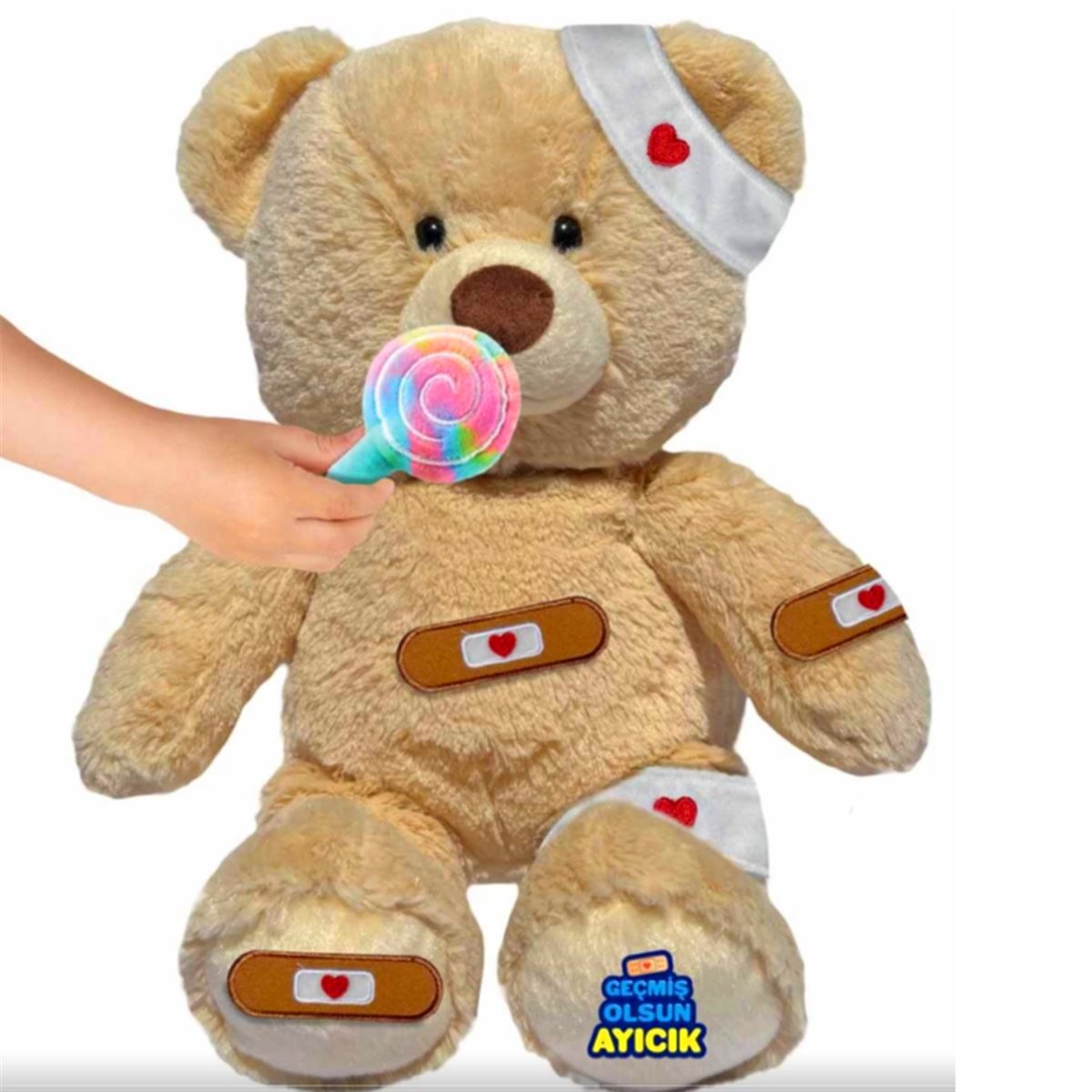 GİOCHİ ABB GEÇMİŞ OLSUN AYICIK ALR00101 IŞIKLI TÜRKÇE KONUŞAN 3+ 1