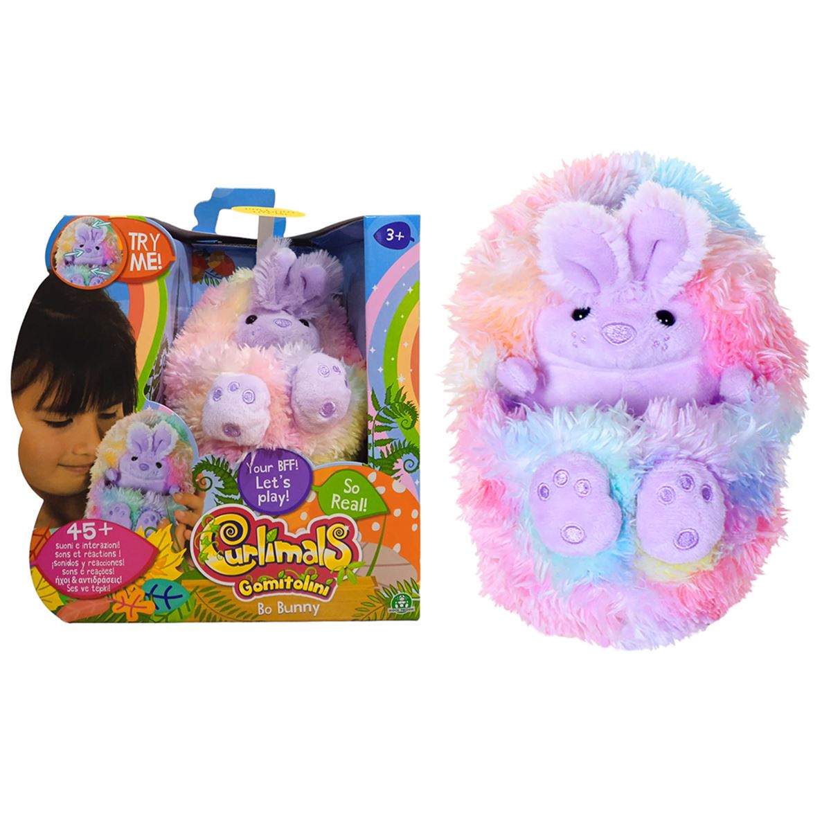 CURLİMALS GOMİTOLİNİ BO BUNNY CUR00902 GIDIKLANAN TAVŞAN 3+ 1