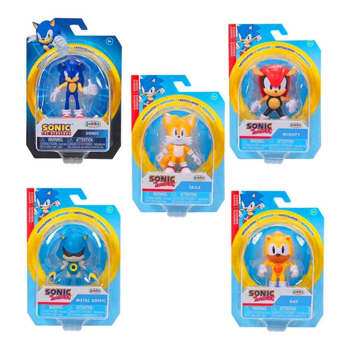 SONİC THE HEDGEHOG NCT09000 AKSİYON FİGÜRLER 6 CM 3+ 1