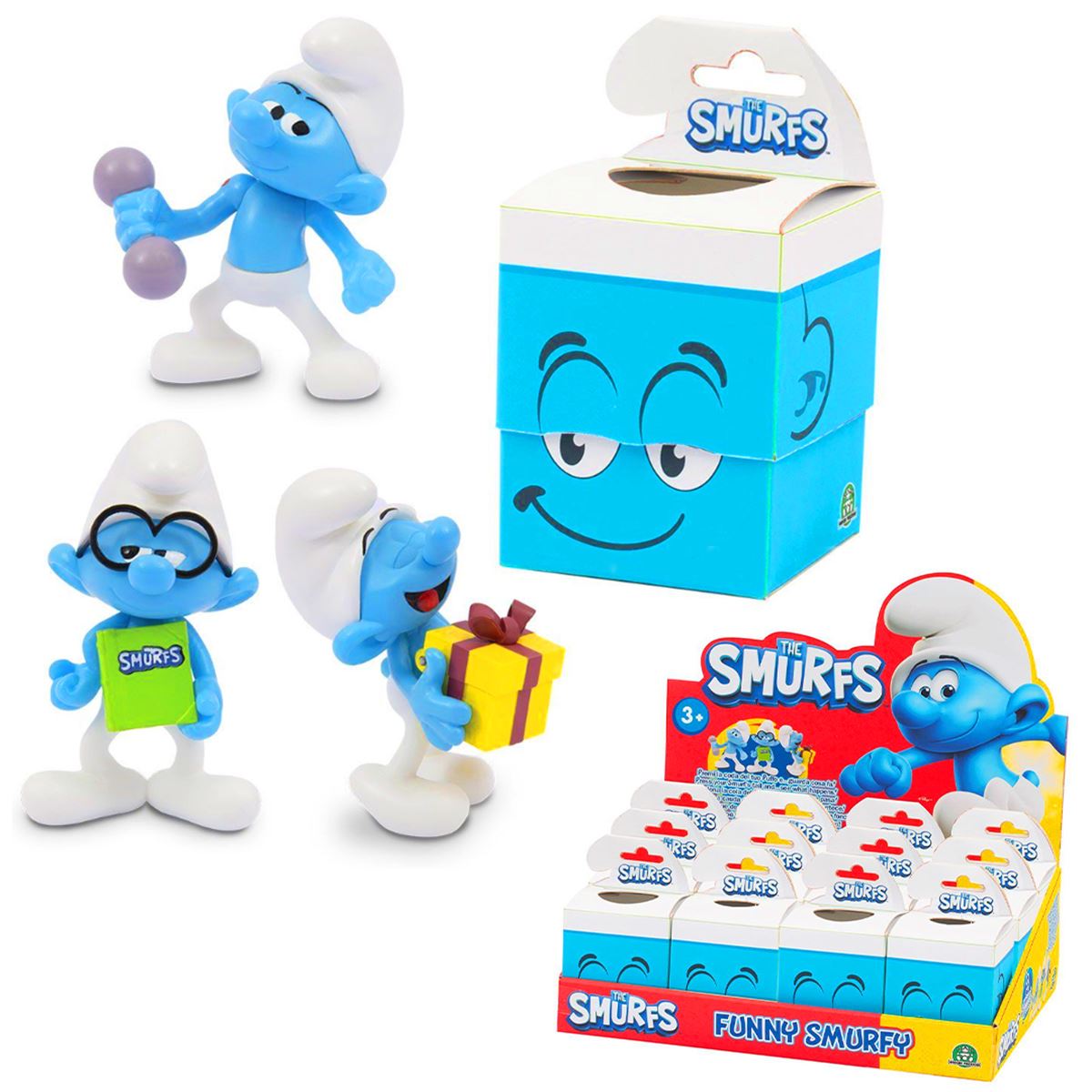 ŞİRİNLER PUF12000 SEVİMLİ FİGÜRLER 7.5 CM 12 Lİ 3+ 1