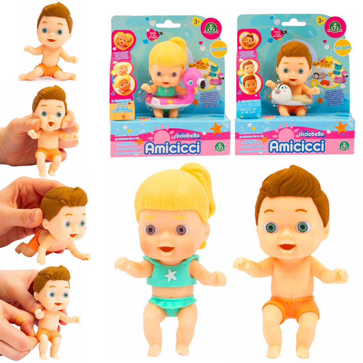 CİCCİOBELLO AMİCİCCİ AMC09000 S8 TATİLDE DELUXE TEKLİ BEBEK 3+ 1