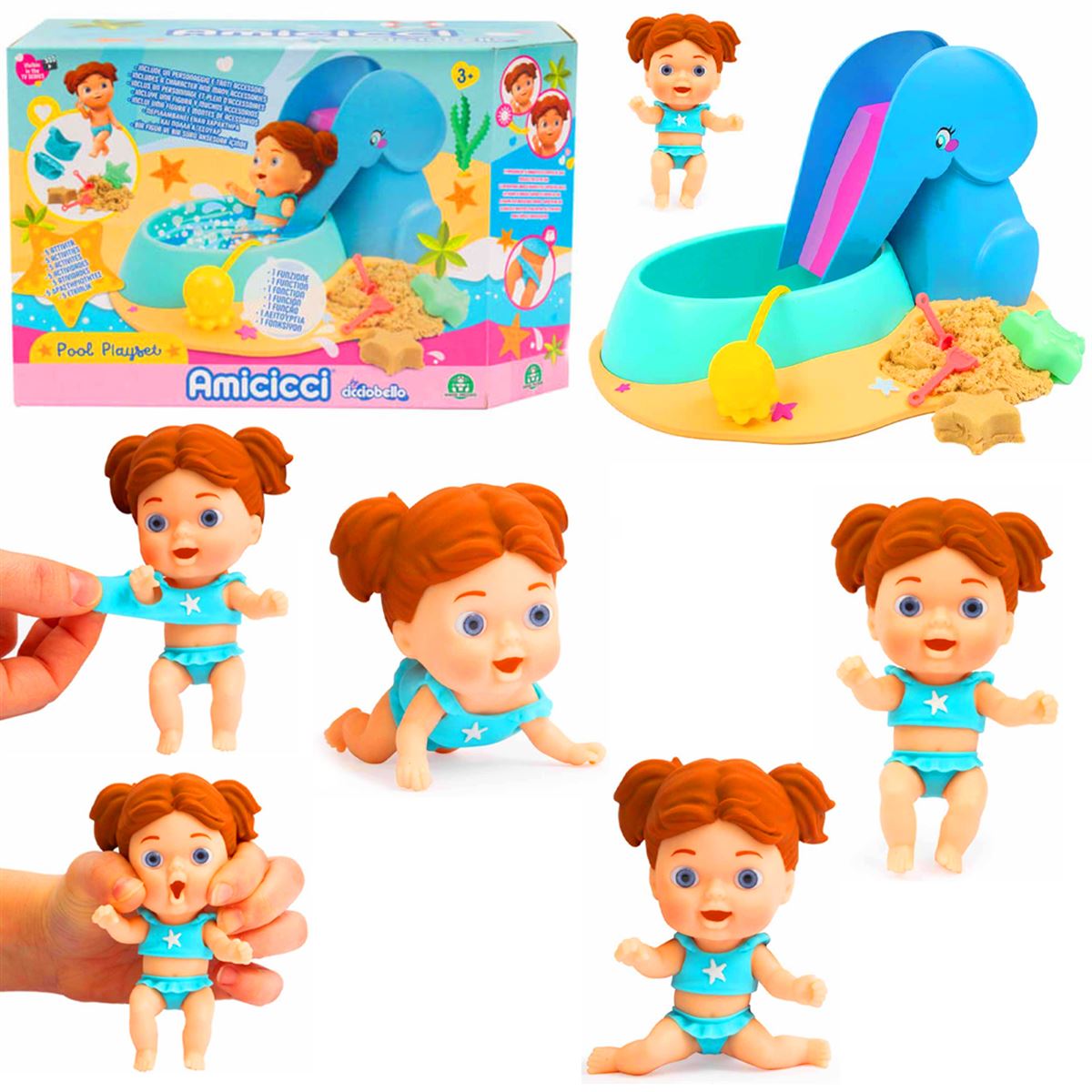 CİCCİOBELLO AMİCİCCİ AMC10000 HAVUZ SETİ 3+ 1