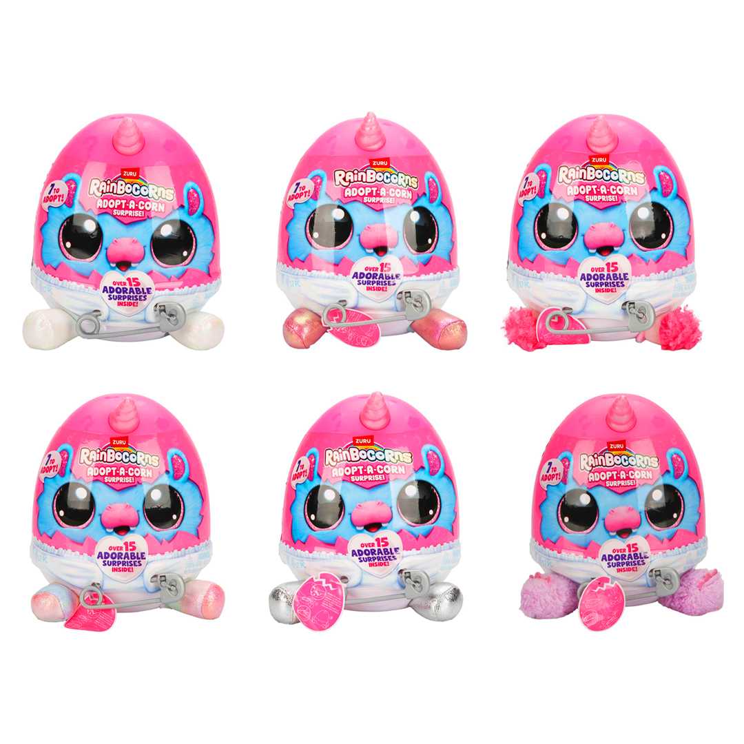 ZURU RAİNBOCORNS ADOPTACORN RAR28000 SEVİMLİ YAVRU SÜRPRİZ YUMURTA 3+ 1