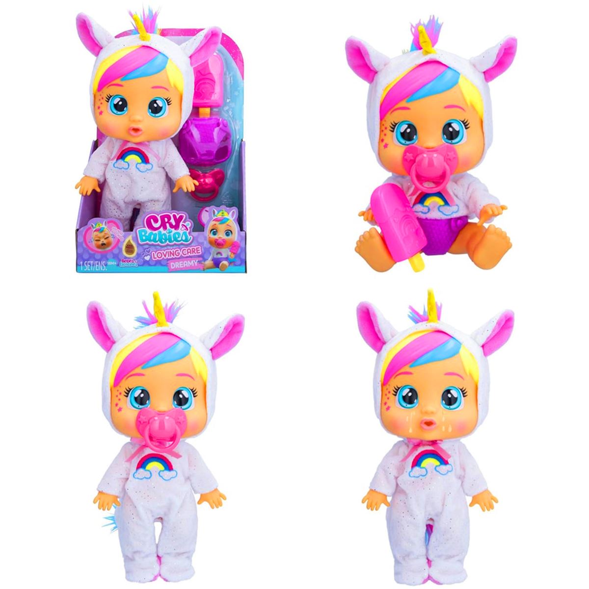CRY BABİES LOVE FANTASY DREAMY CYB60000 AĞLAYAN BEBEK 18M+ 1