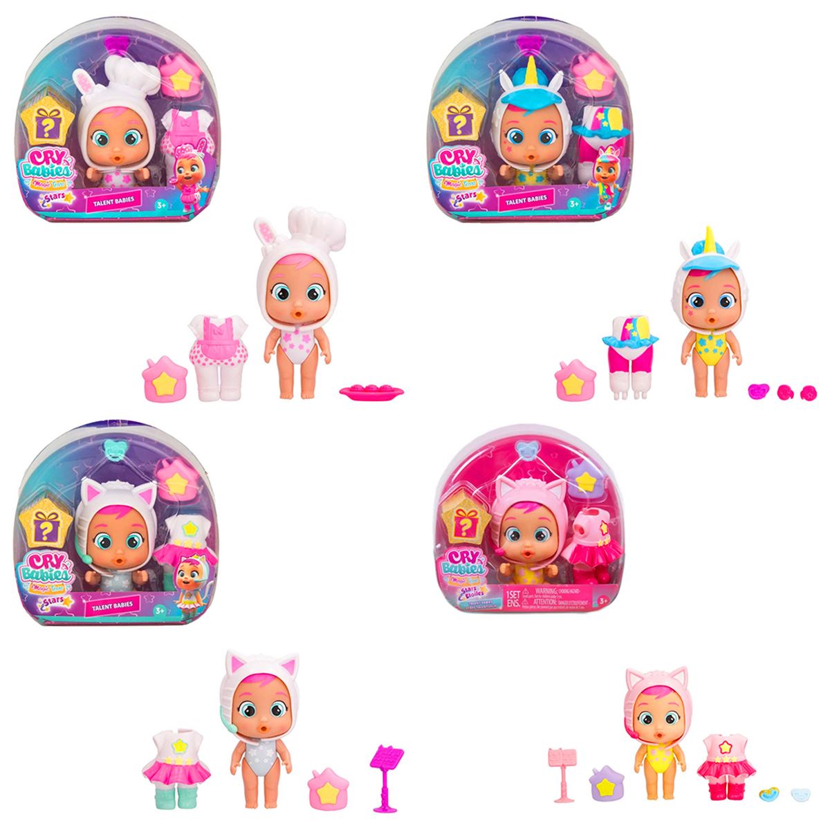 CRY BABİES MAGİC TEARS STARS CYM14000-916111 BEBEKLER 3+ 1