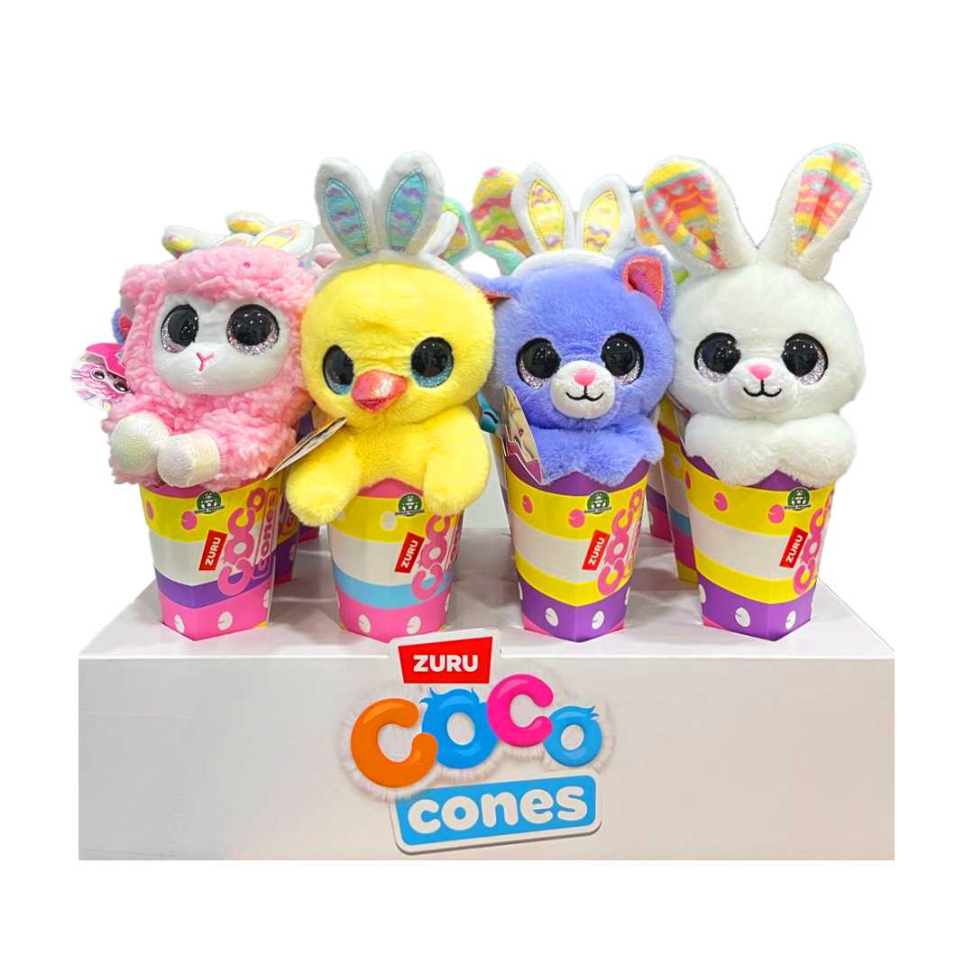 ZURU COCO CONES PASKALYA PELÜŞ CCN05000 S1-9640SQ1 12 Lİ 0+ 1