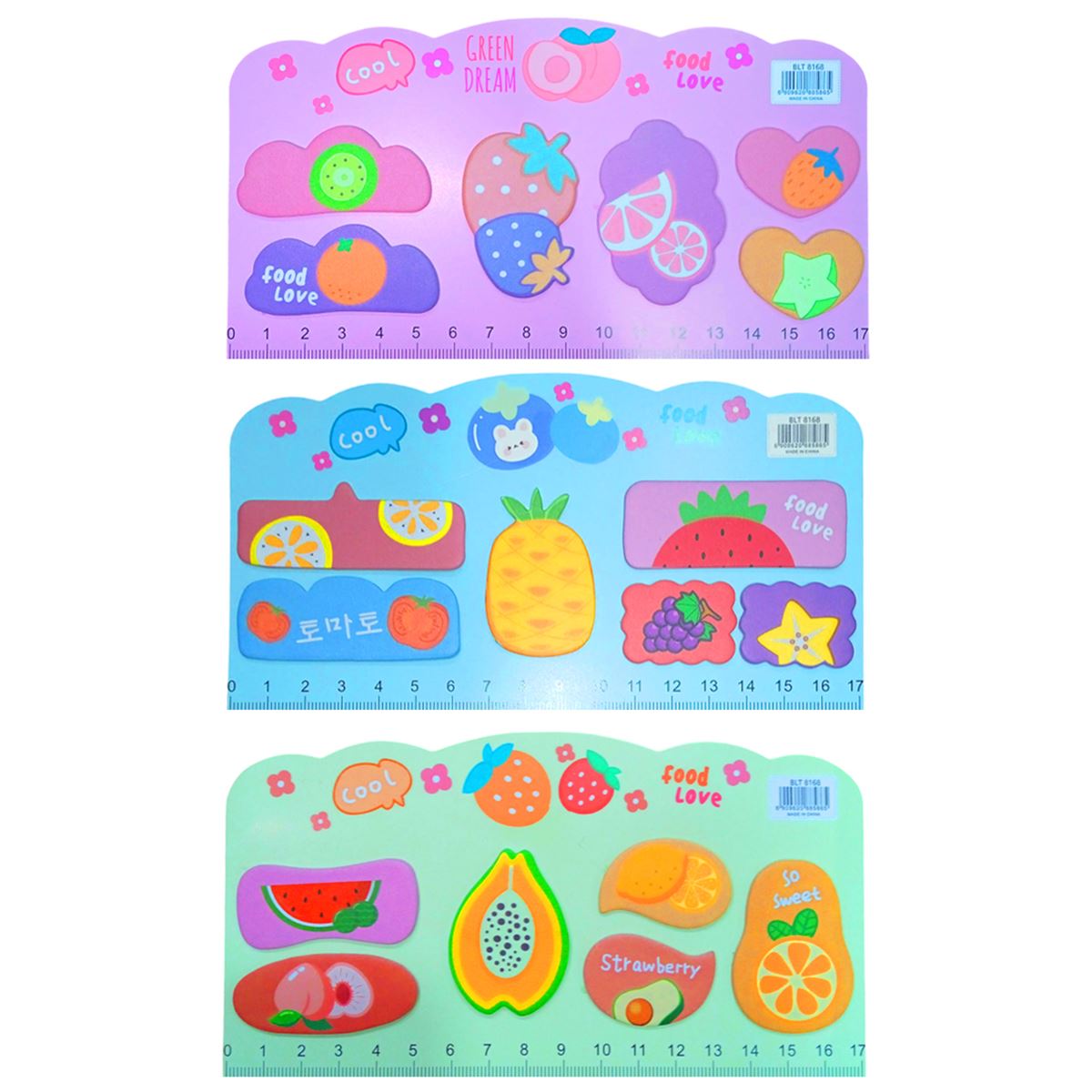 MOTTO POSTİT 8167 LOVE - FOOD - SUMMER 48 Lİ 1