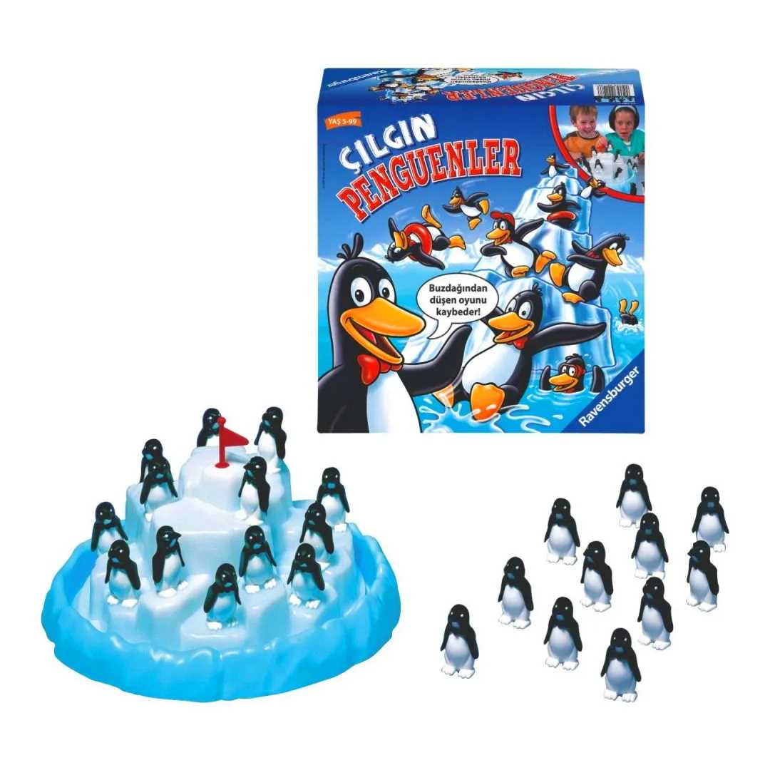 RAVENSBURGER ÇILGIN PENGUENLER 221486 KUTU OYUNU 5+ 1