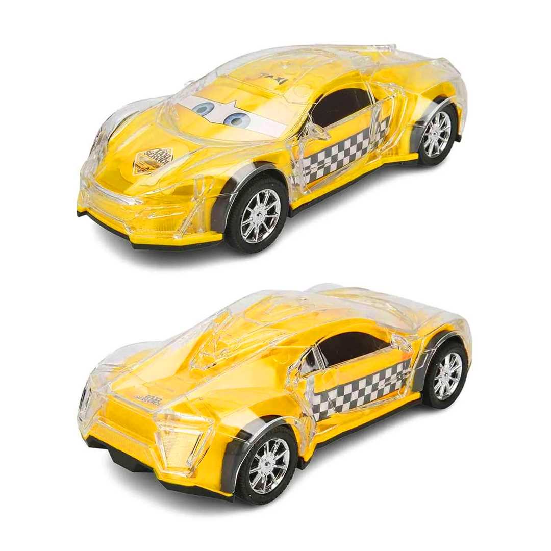 PRATİK TOYS TAXİ SARI P 1080 SESLİ IŞIKLI PİLLİ 3+ 1