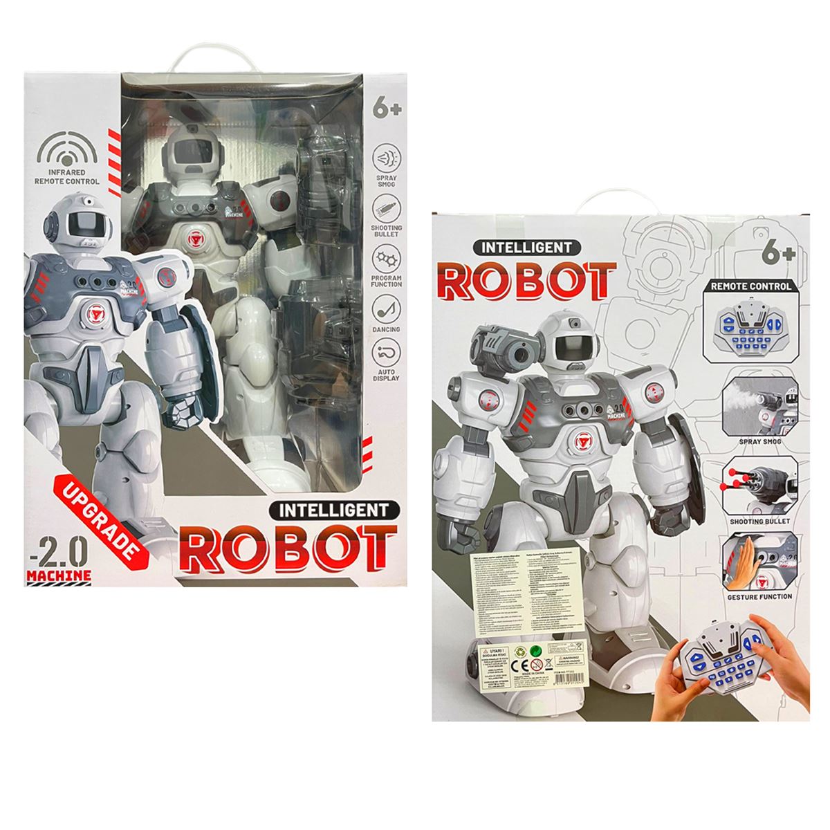 İNTELLİGENT ROBOT TT353 OK ATAN ROBOT BÜYÜK BOY ÇOK FONKSİYONLU 6+ 1