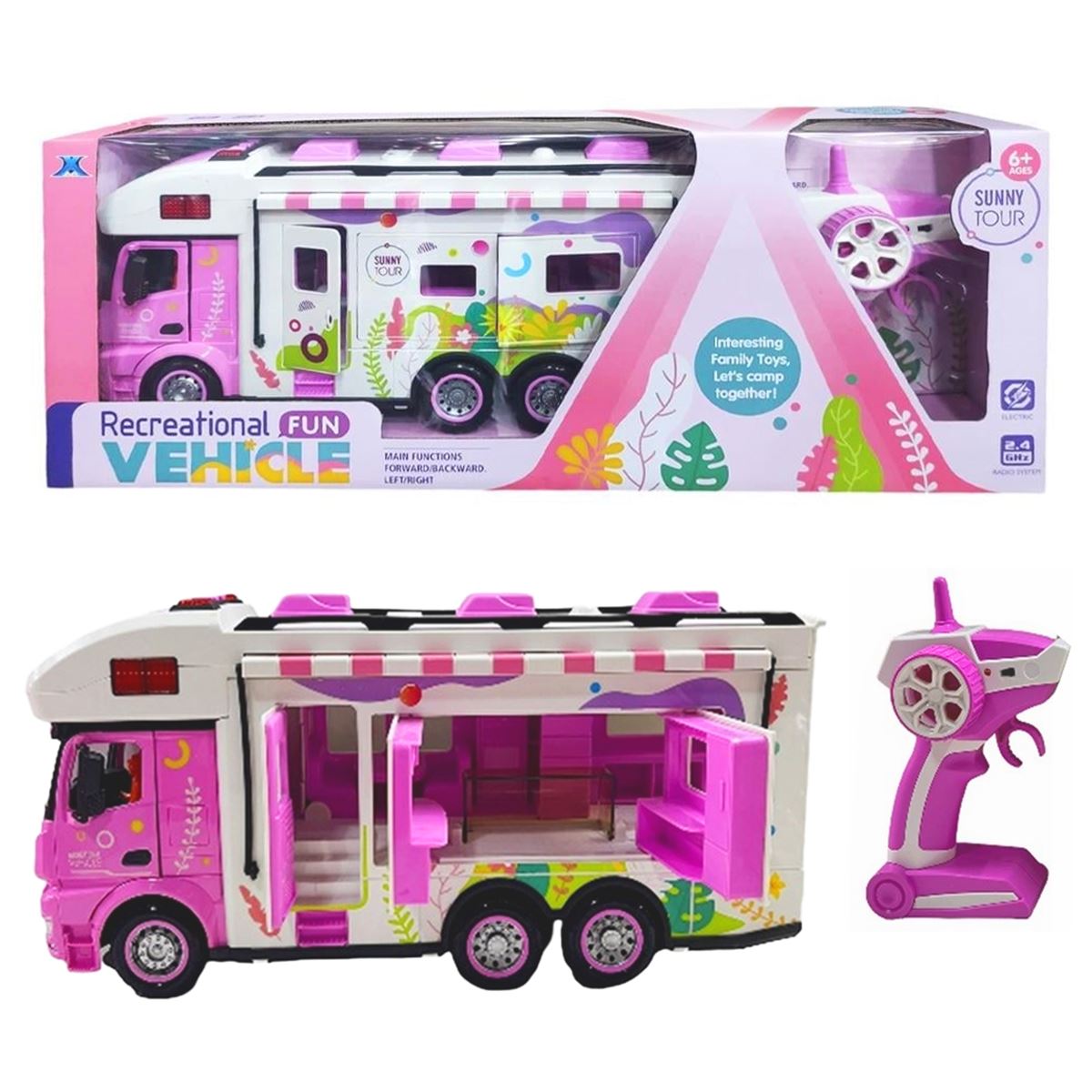 KARSAN KUMANDALI BÜYÜK KARAVAN FC002 R/C 2.4GHZ ŞARJLI 6+ 1