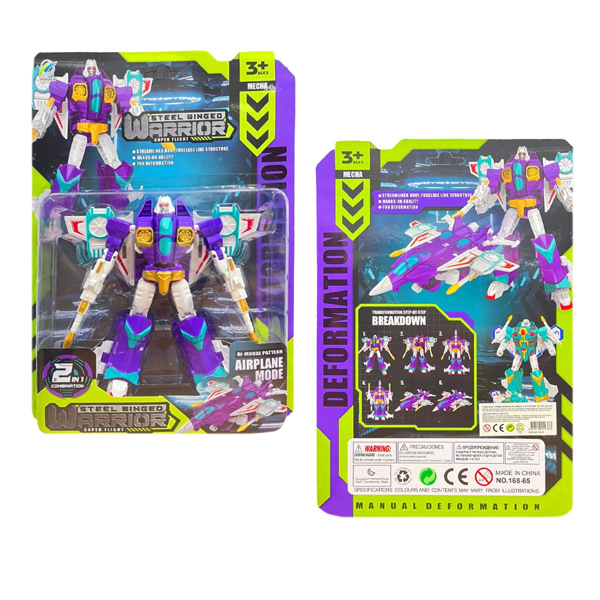 KARSAN DÖNÜŞEN ROBOTLAR 168-65 2İN1 3+ 1