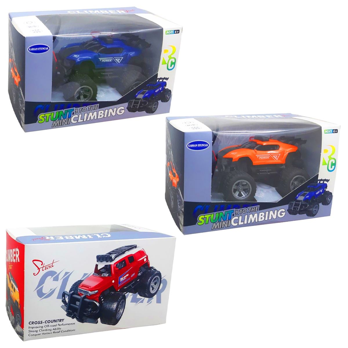 KARSAN KUMANDALI ARAZİ ARACI 3688-K79/K76 FULL FONKSİYON R/C IŞIKLI PİLLİ 6+ 1