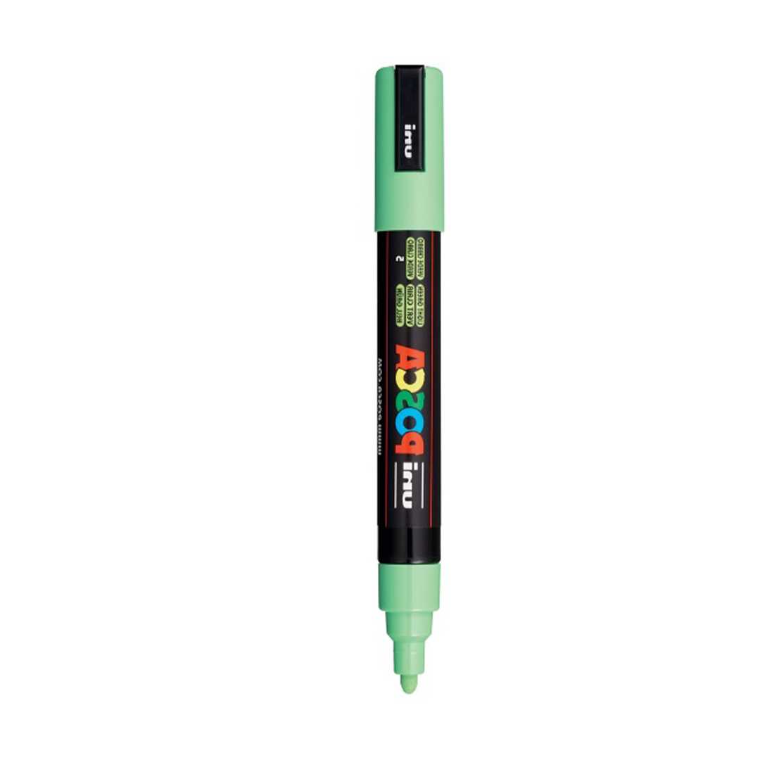 UNİ POSTER MARKÖRÜ POSCA PC-5M 1.8-2.5 AÇIK YEŞİL 6 LI 1