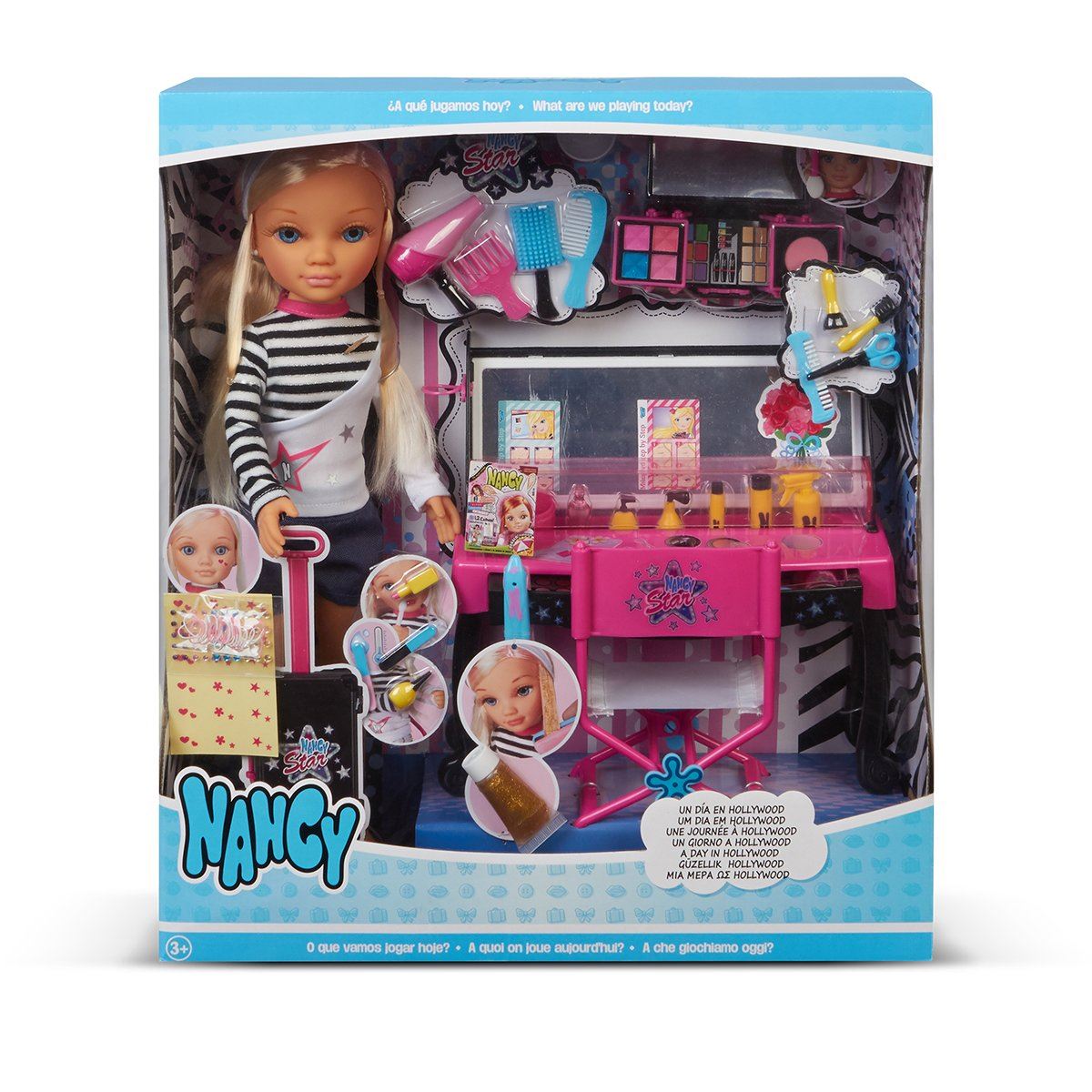 GİOCHİ OYUNCAK 700013721 NANCY HOLLYWOODDA BİR GÜN XL BEBEK 1