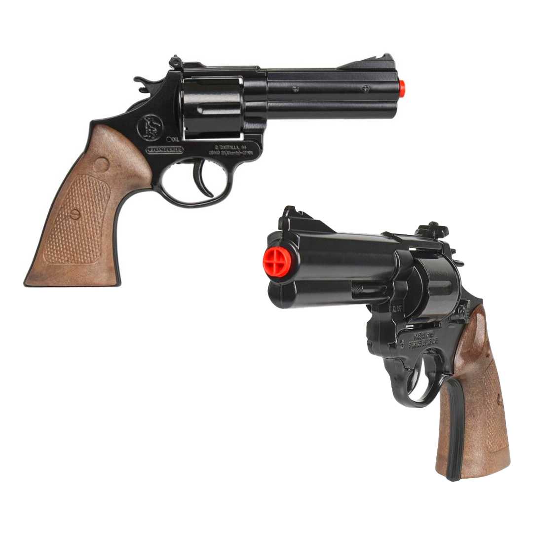GONHER METAL SİLAH TABANCA REF-3127-6 POLİS REVOLVER SİYAH 3+ 1