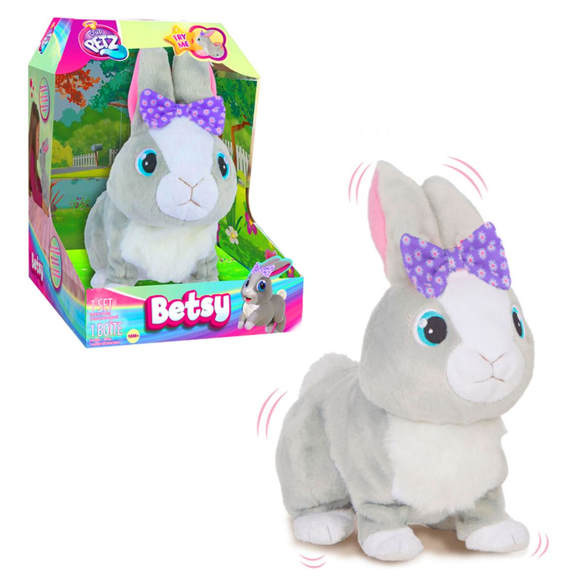 SUNMAN PELÜŞ 95861 TAVŞAN BETSY HAREKETLİ SESLİ 18M+ 1