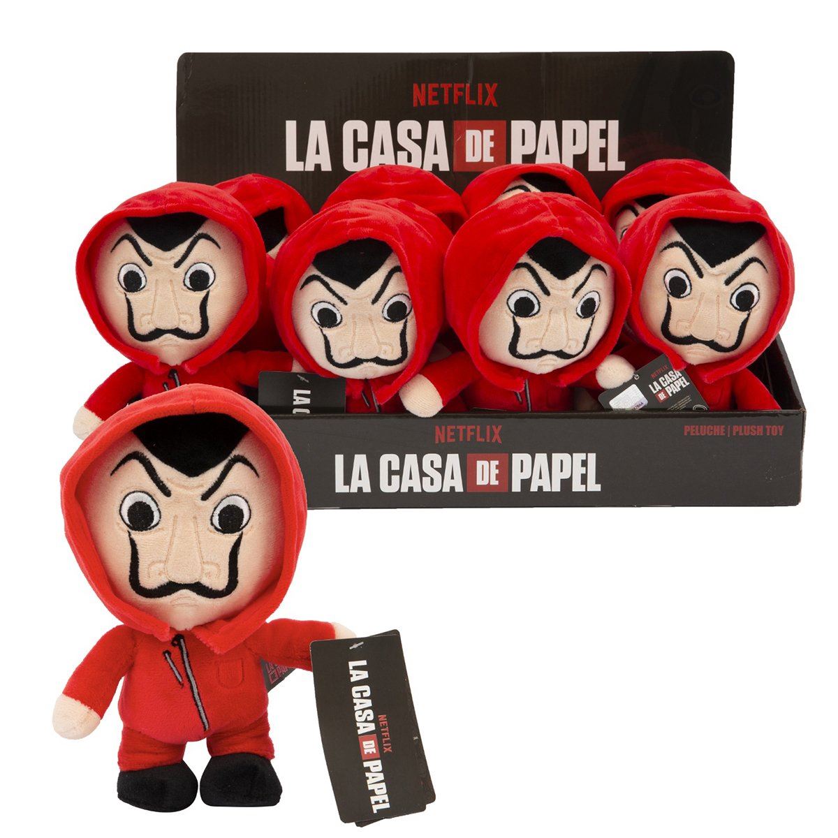GİOCHİ OYUNCAK 760020510 LA CASA DE PAPEL PELUŞ 20CM 1