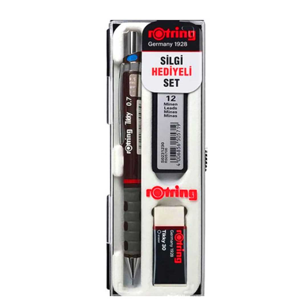 ROTRİNG VERSATİL 07 SET MİN+SİLGİ TİKKY BORDO KAHVE RO-KK07 1