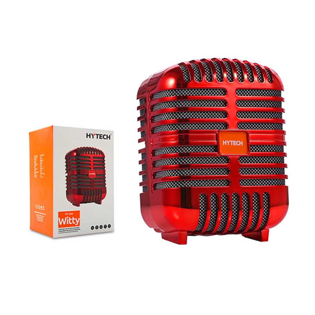 HYTECH SPEAKER HY-S40 KIRMIZI BLUETOOTH+ USB+SD 1