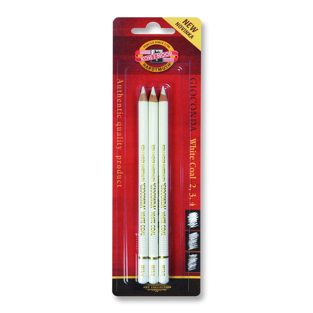 KOHİNOOR FÜZEN KALEM BEYAZ 3 LÜ 8812 1