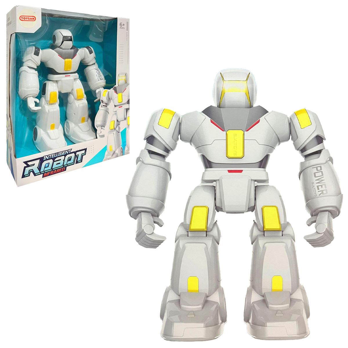 TOYSAN KUMANDALI AKILLI ROBOT KIZILÖTESİ G16 SESLİ IŞIKLI 6+ 1