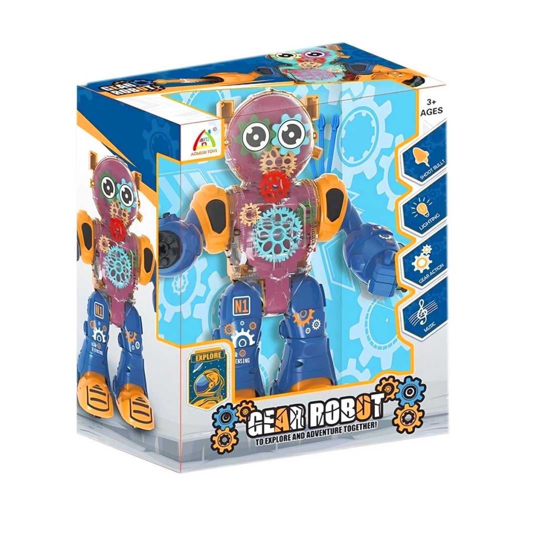 TOYSAN GEAR ROBOT 887 IŞIKLI MÜZİKLİ 3+ 1