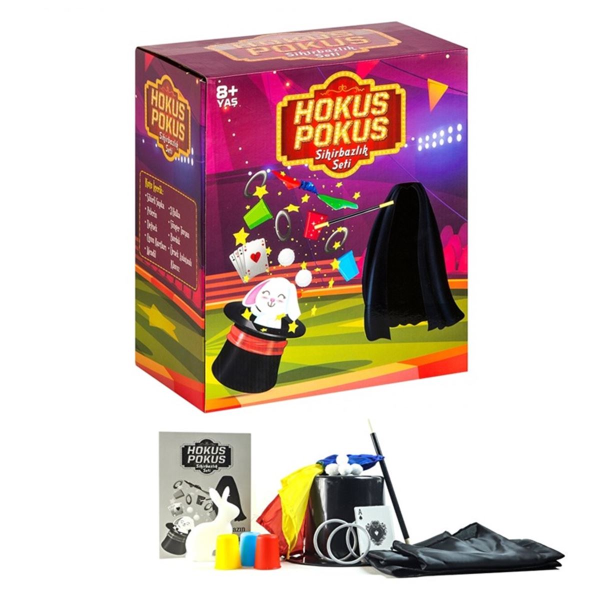 MEGA HOKUS POKUS 1382 SİHİRBAZLIK SETİ 8+ 1