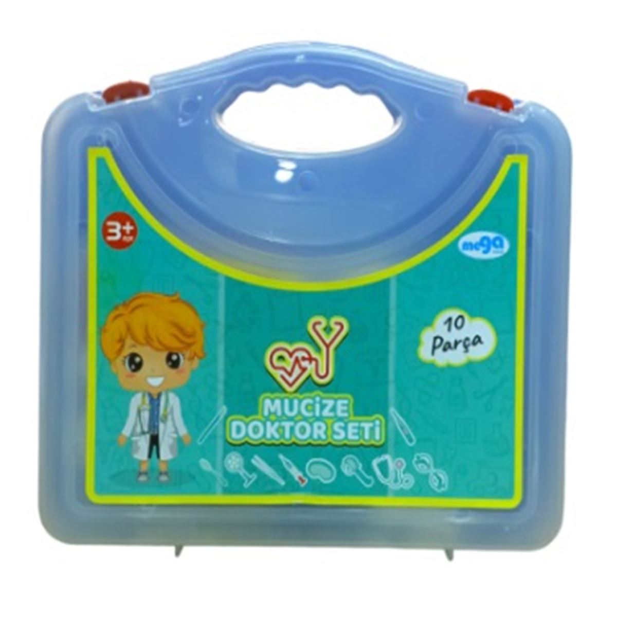 MEGA MUCİZE DOKTOR SETİ 1371 ERKEK 10 PARÇA 3+ 1