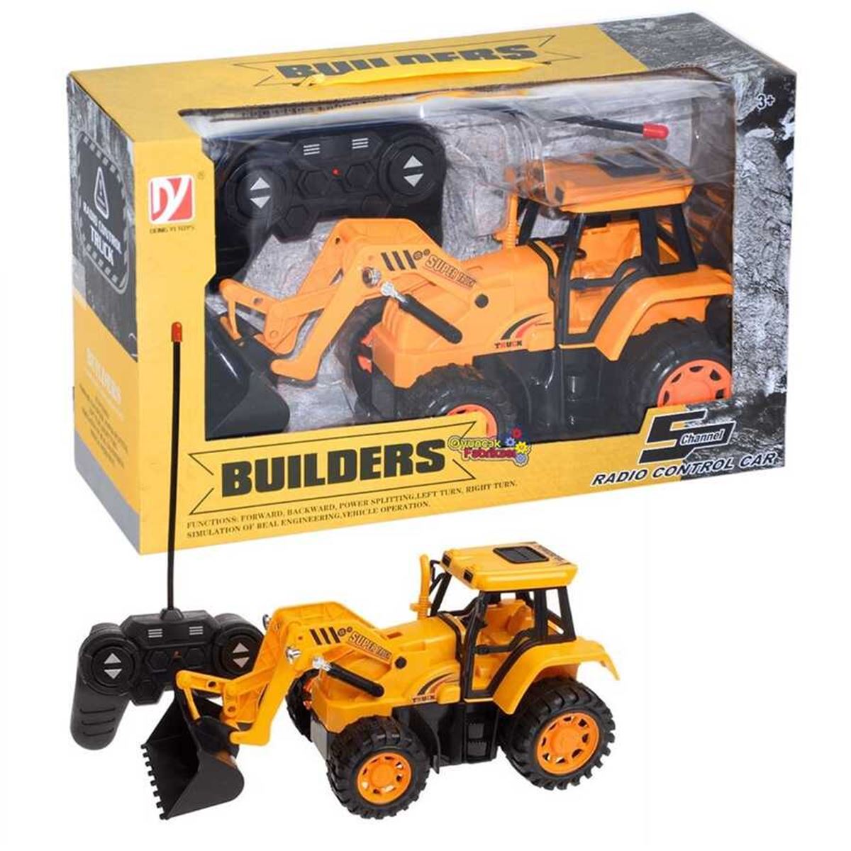 CANEM KUMANDALI DOZER A8863-22 USB ŞARJLI 3+ 1