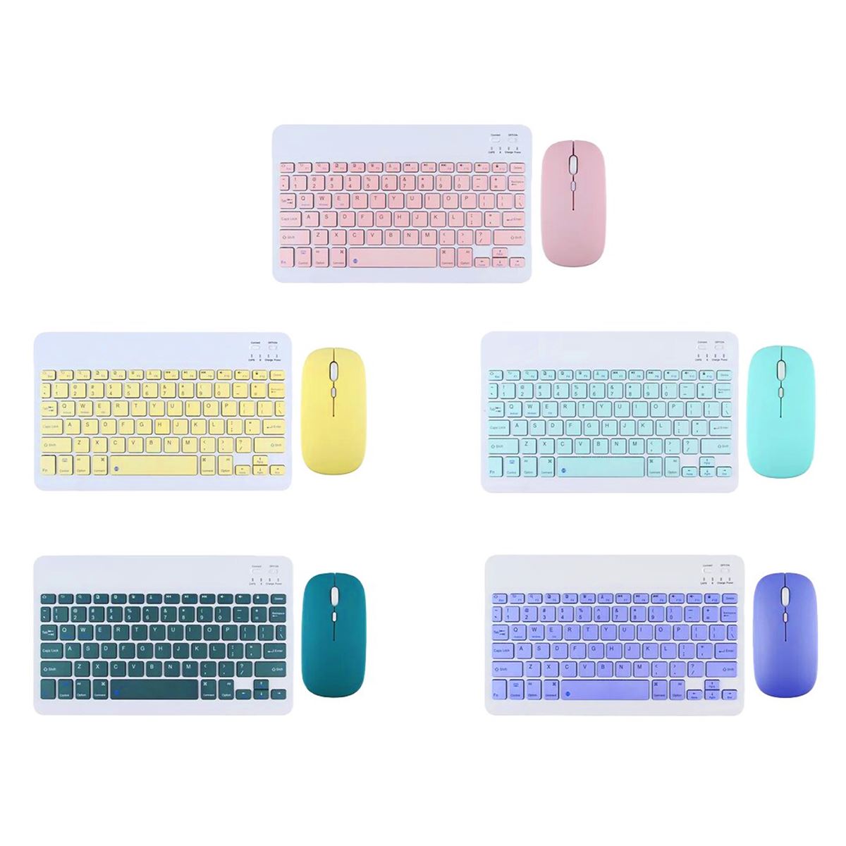 PLATOON KABLOSUZ KLAVYE Q + MOUSE SET PL-388 ŞARJLI ULTRA İNCE 1