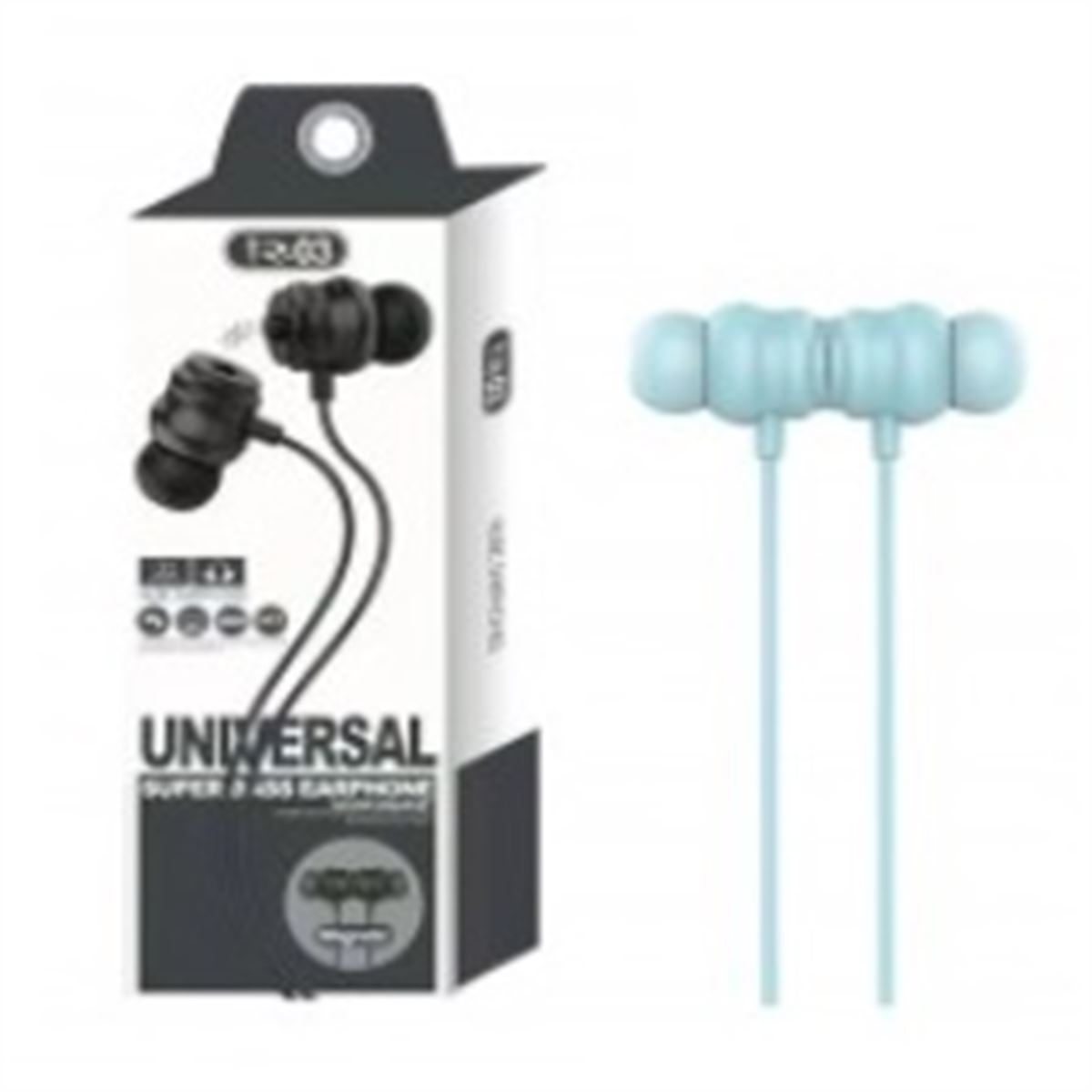 PLATOON KULAKLIK PL-2158 KULAKİÇİ MAVİ MAGNETİC MİKROFONLU 1