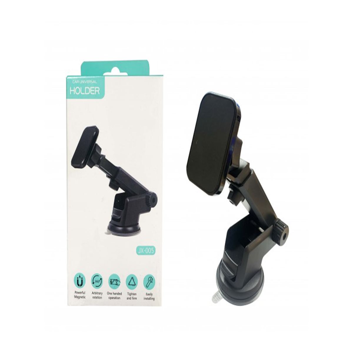 HOLDER TELEFON TUTUCU PL-8653 JX-005 MIKNATISLI SİYAH 1