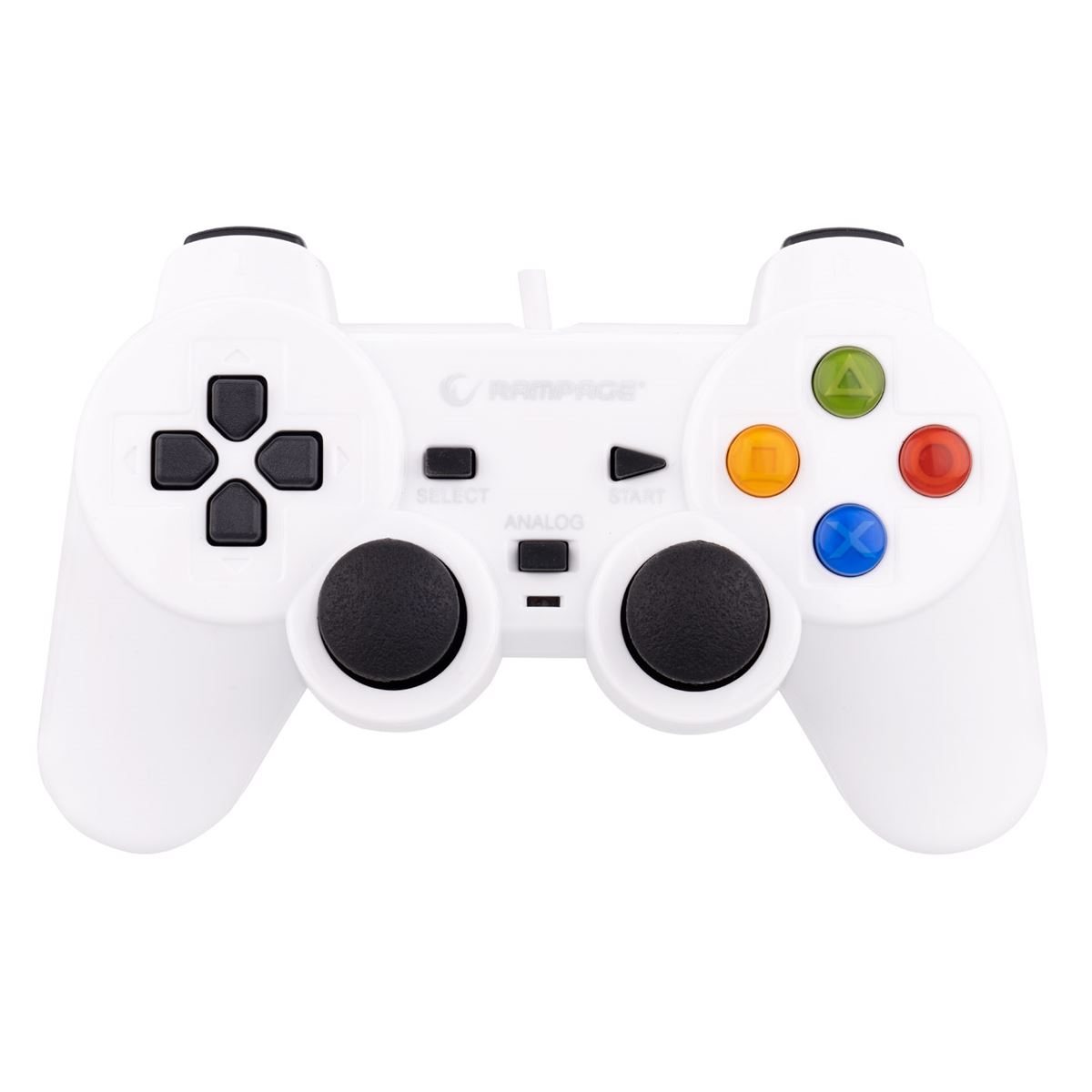 SNOPY JOYPAD SG-302 RAMPAGE BEYAZ USB 1.8M KABLO 1