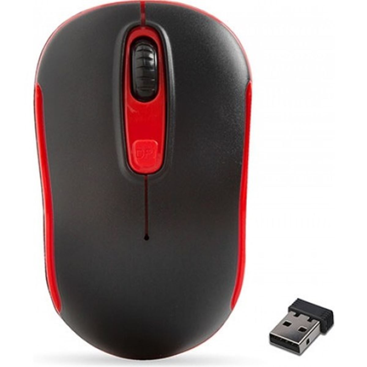 EVEREST MOUSE KABLOSUZ SM-804 SİYAH  KIRMIZI 1
