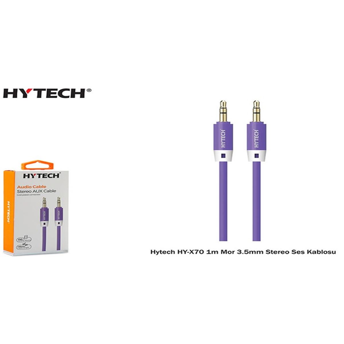 HYTECH SES KABLOSU HY-X70 STEREO MOR 1