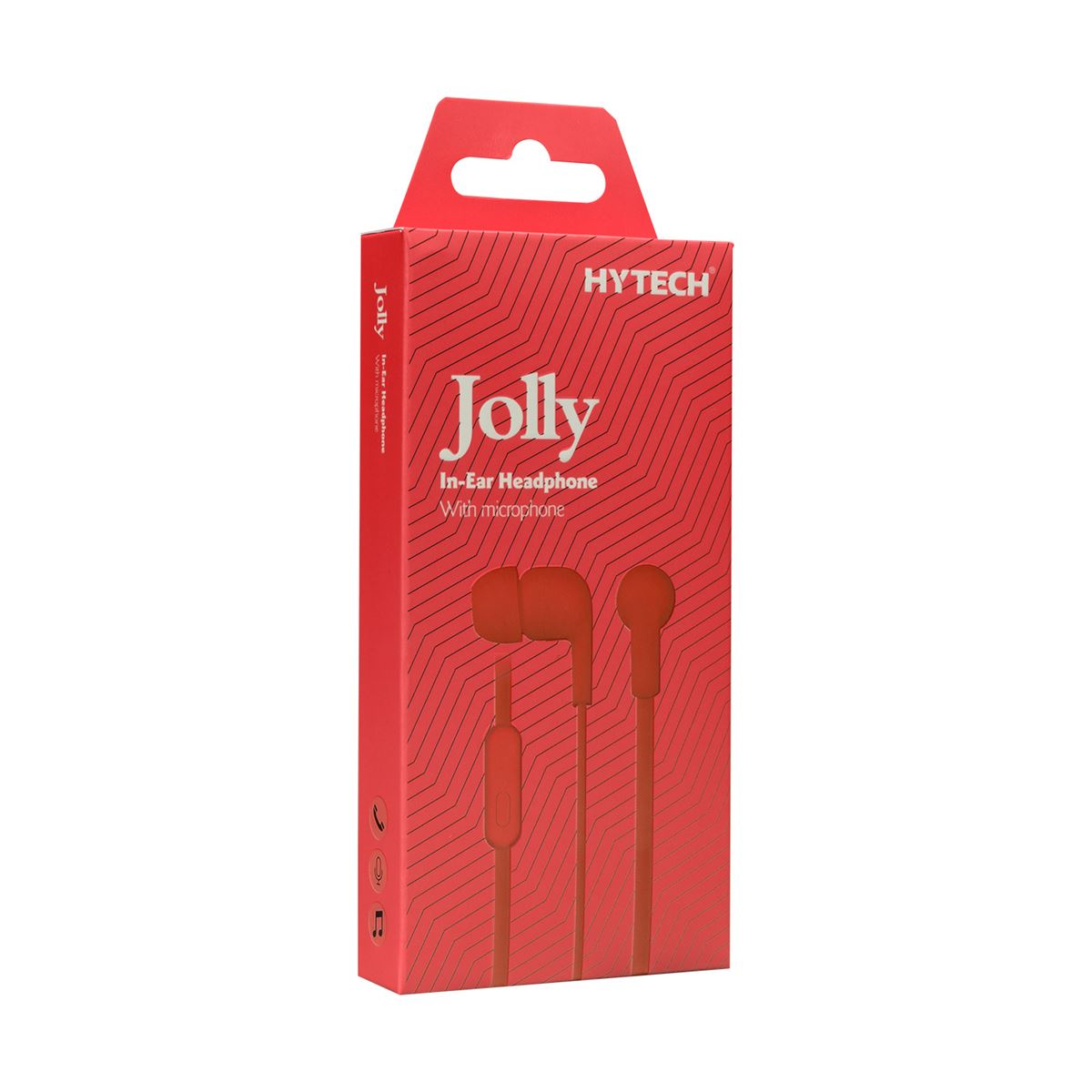 HYTECH JOLLY KULAKLIK HY-XK22 KULAKİÇİ KIRMIZI MİKROFONLU 1
