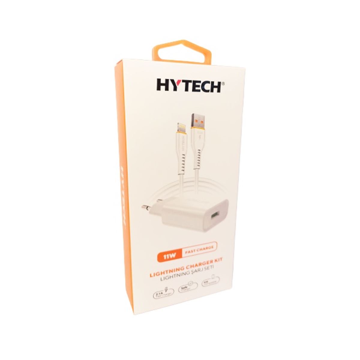HYTECH MİCRO ŞARJ SETİ HY-XE26M USB KABLOLU BEYAZ 1