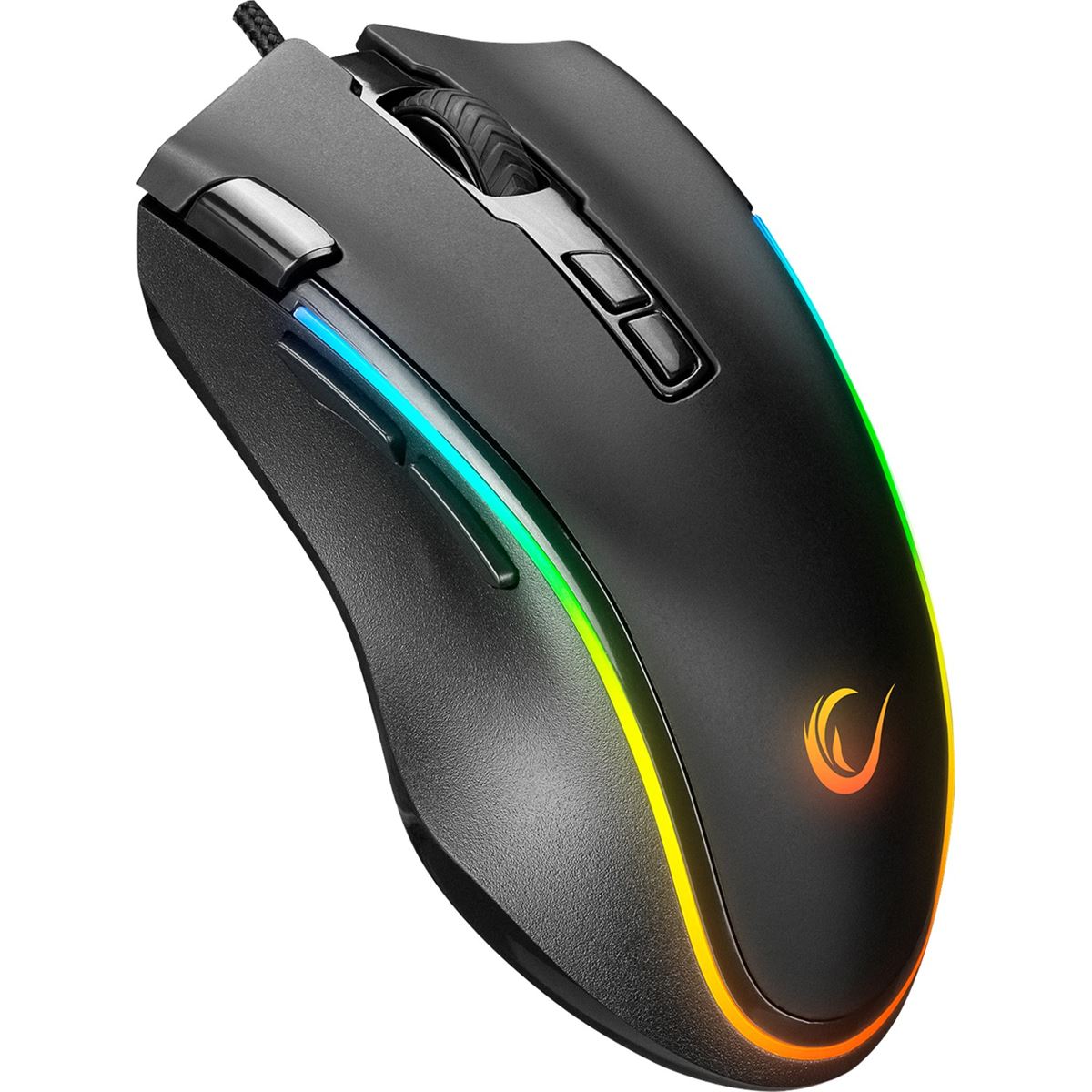 EVEREST RAMPAGE MOUSE KABLOLU SMX-G72 GREEDY SİYAH 8 TUŞLU RGB IŞIKLI 1