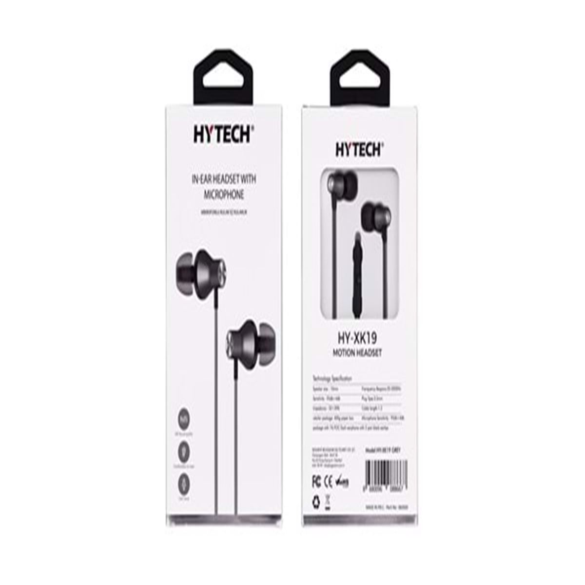 HYTECH KULAKLIK HY-XK19 KULAKİÇİ GRİ MİKROFONLU 1