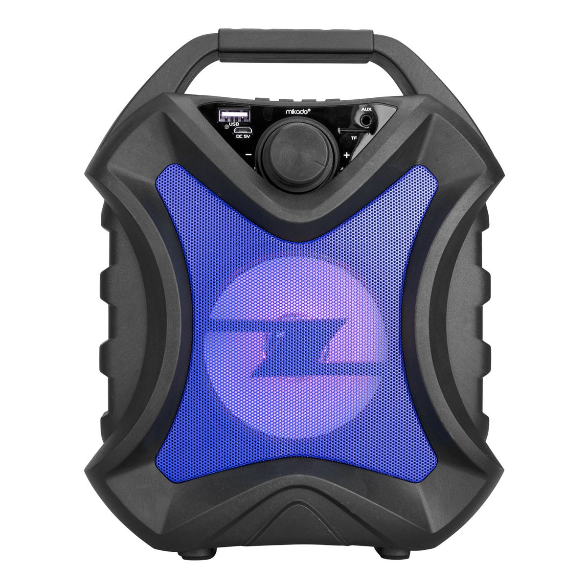 MİKADO HOPARLÖR MD-5BT X-LİFE KABLOSUZ MP3 OYNATICI MAVİ SİYAH 1