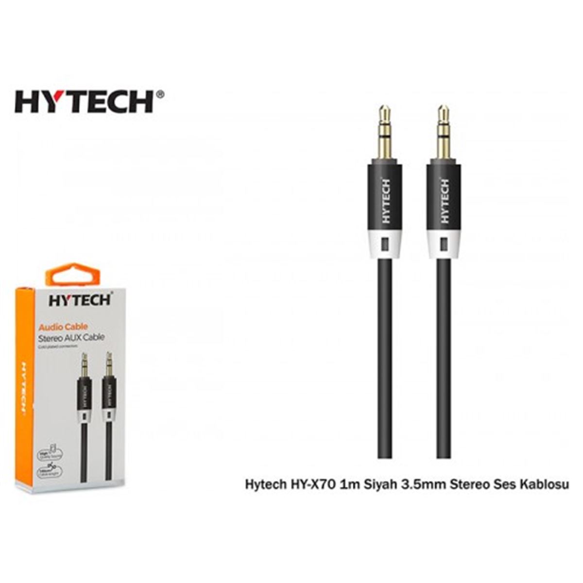 HYTECH SES KABLOSU HY-X70 STEREO SİYAH 1