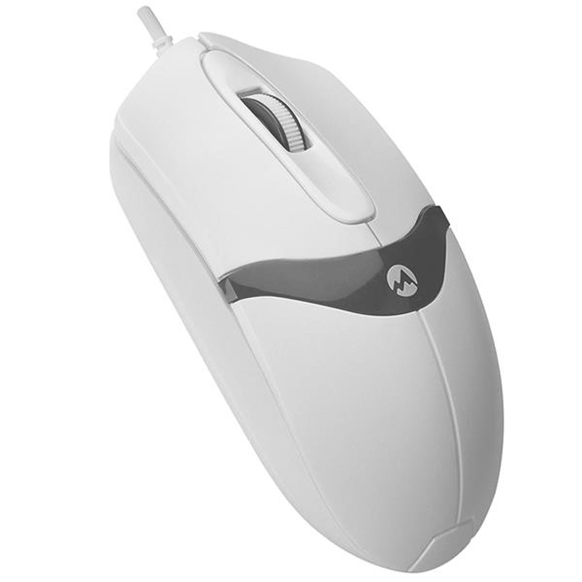 EVEREST MOUSE KABLOLU SM-220 BEYAZ GRi 1