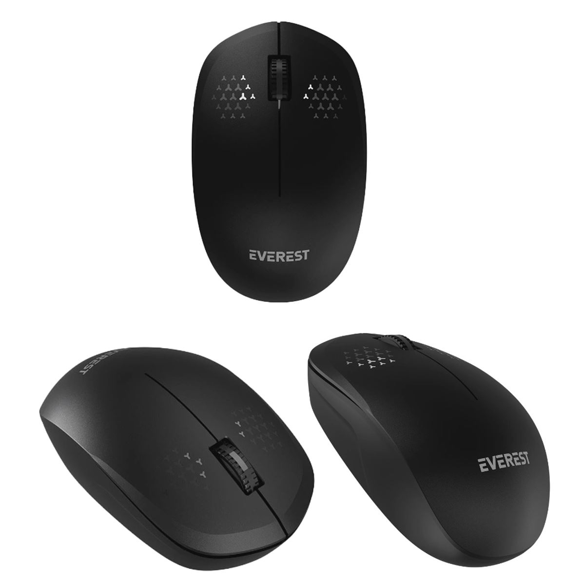 EVEREST KABLOSUZ MOUSE SMW-88 SİYAH 1