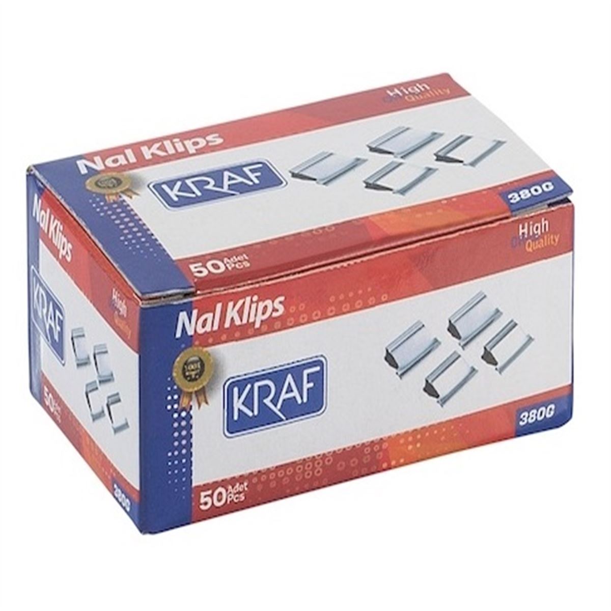 KRAF NAL KLİPS YEDEĞİ 50 Lİ 380G 1