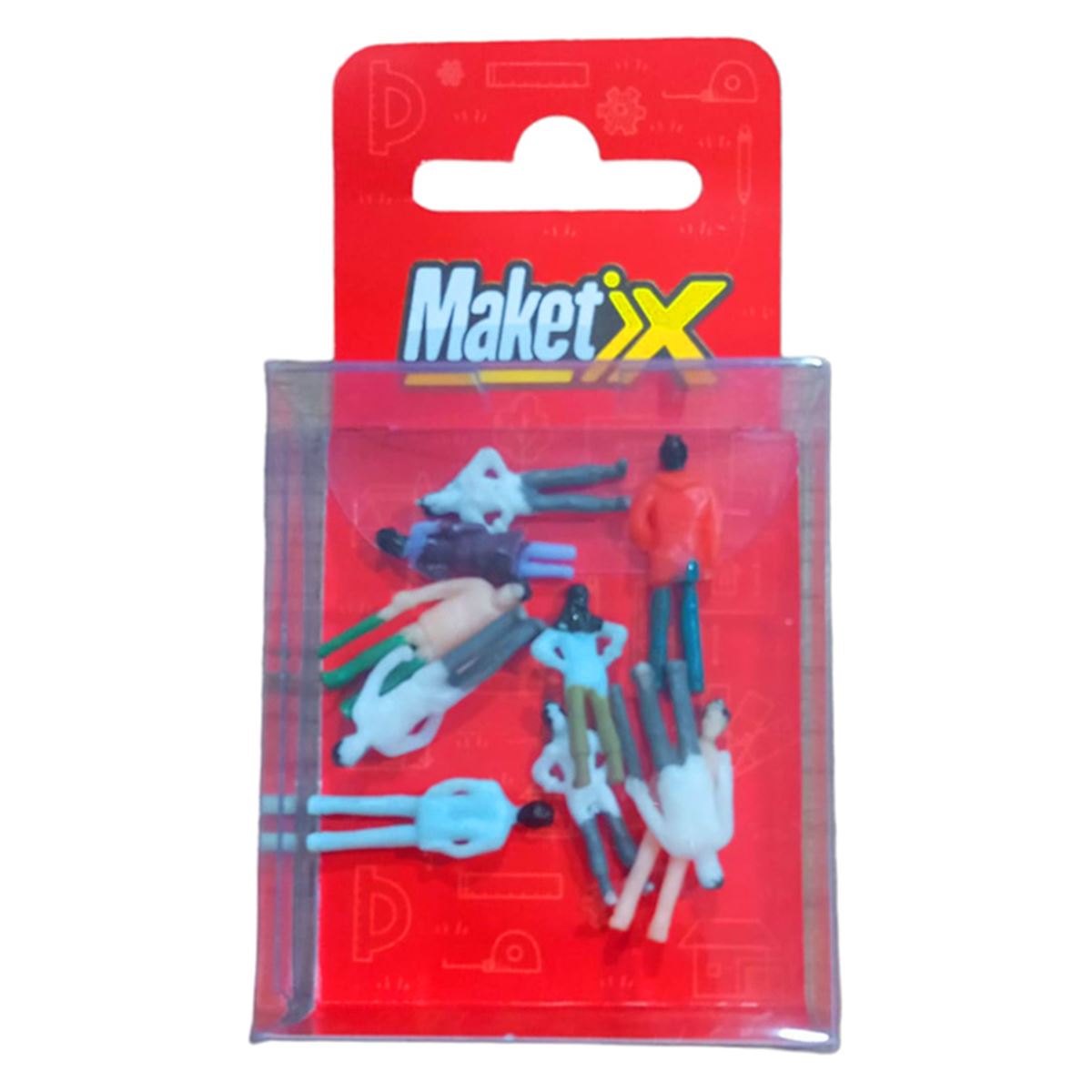 MOR MAKET İNSAN FİGÜRÜ 1:75 10 LU MX1990 1