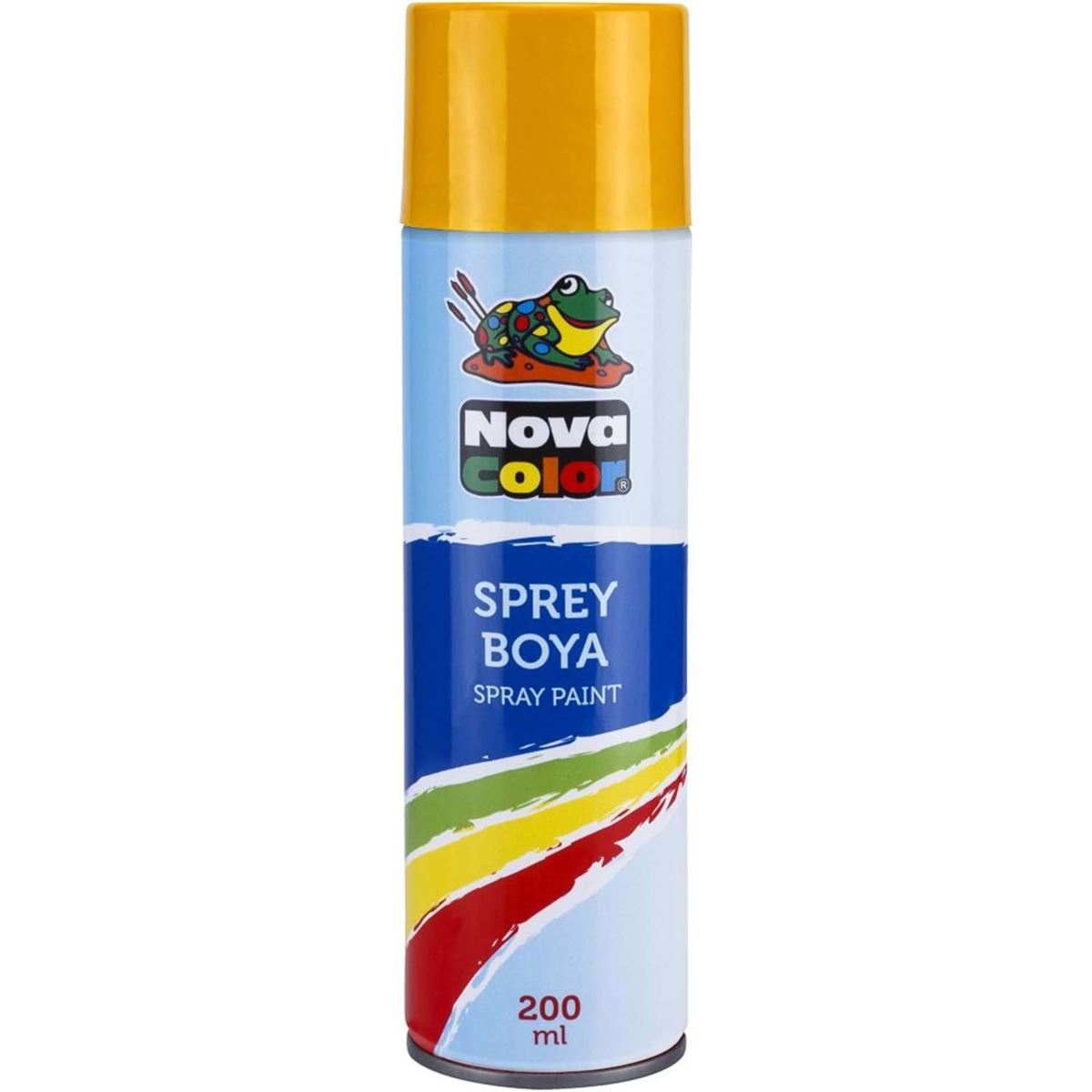 NOVA COLOR SPREY BOYA SARI 200 ML NC-800 1
