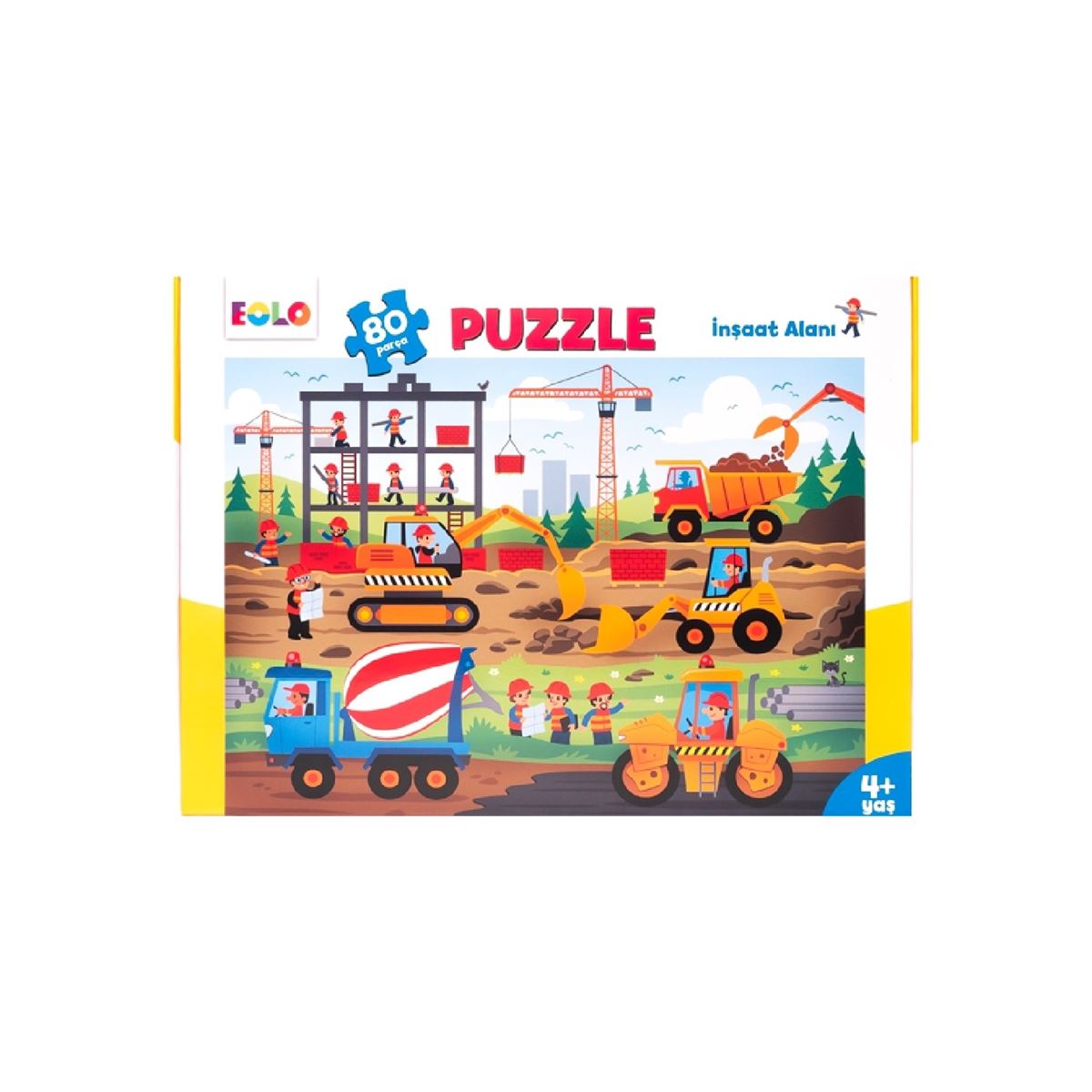 EOLO PUZZLE İNŞAAT ALANI 80 PARÇA 1