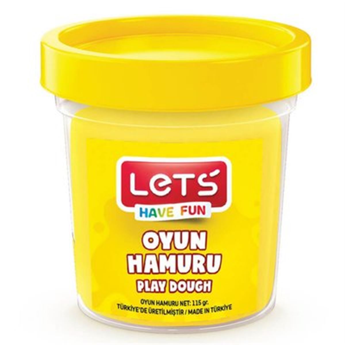 LETS OYUN HAMURU 115 GR SARI L8440-01 1